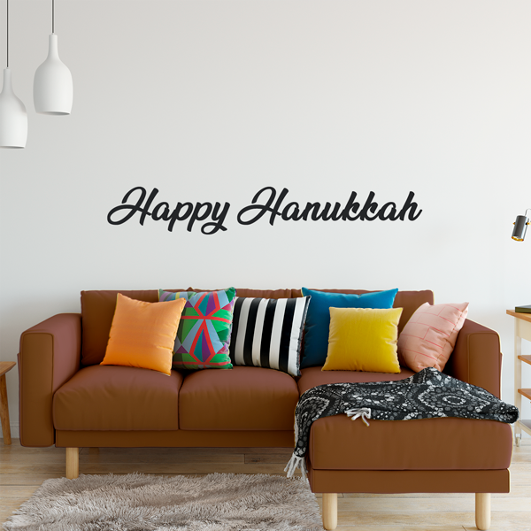 Happy Hanukkah Decal