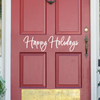 Happy Holidays Wall Decal