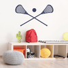 Lacrosse Wall Decal
