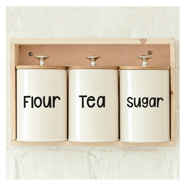 Clear Pantry Label Pack