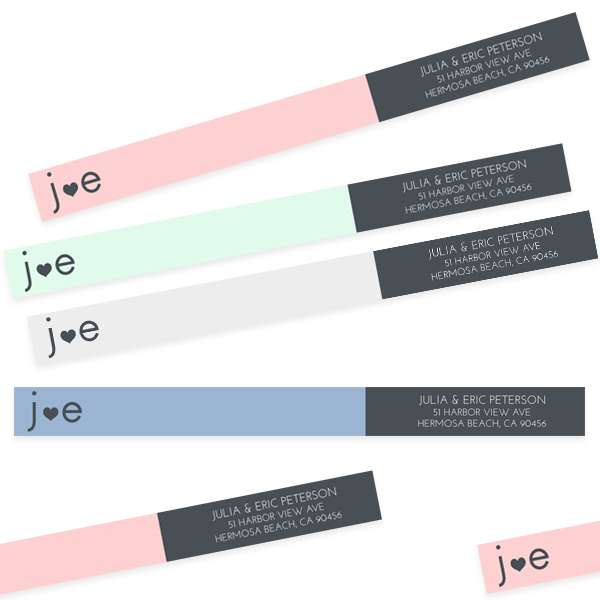 Wrap Around Return Address Labels