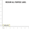 Medium All Purpose Labels