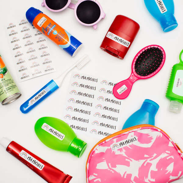 Classic Combo Pack Labels on Camp Related Items