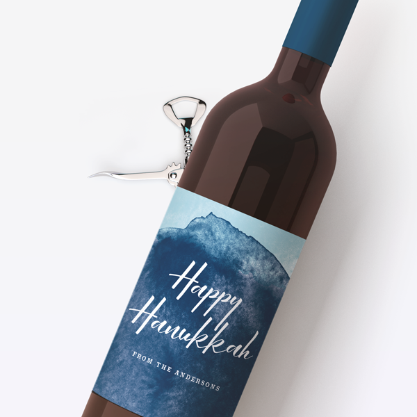 Holiday Wine Labels
