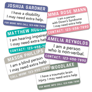 Small Name Tags for Kids - Clothing Supplies More! Labels