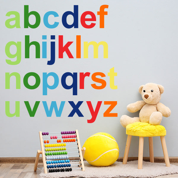 Large Alphabet Wall Decals example image for the Teacher Collection