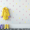 Raindrops Fabric Wall Decals