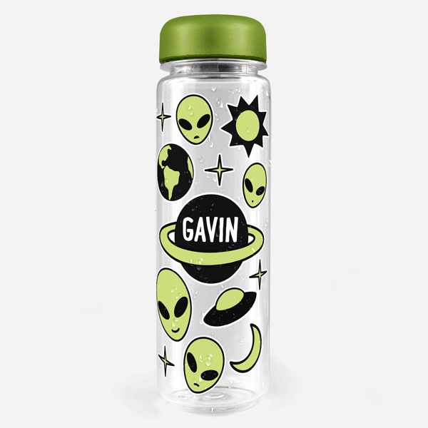 Alien Water Bottle Labels – LabelDaddy