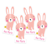 Bunny Die-Cut Labels