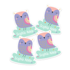 Owl Die Cut Name Labels