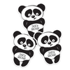 Bashful Panda Die Cut Name Labels