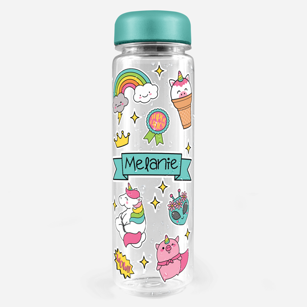 Unicorn Friends Water Bottle Labels – LabelDaddy