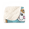 Bulldog Fleece Blanket