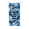 Blue Camo Beach Towel