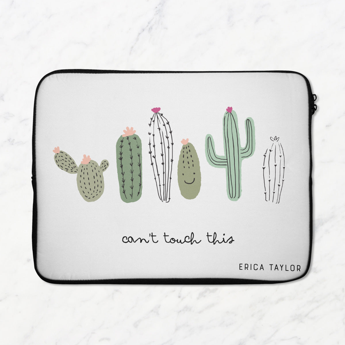 Cutie Cactus Laptop Sleeve – LabelDaddy