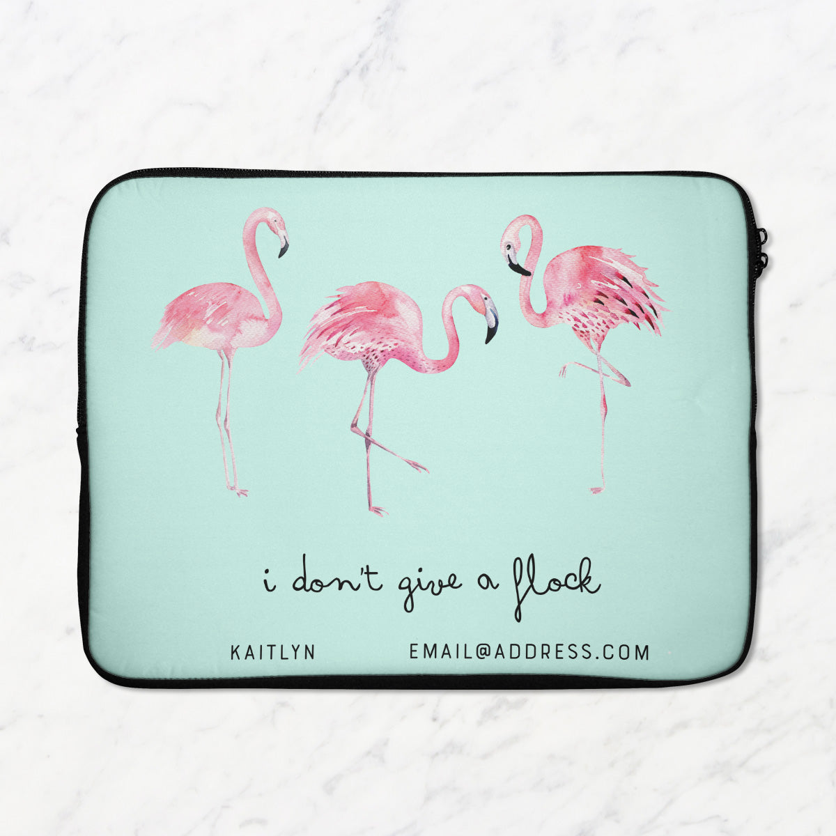 Flamingo laptop sleeve deals