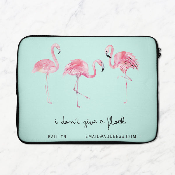 Flamingo Flock Laptop Sleeve