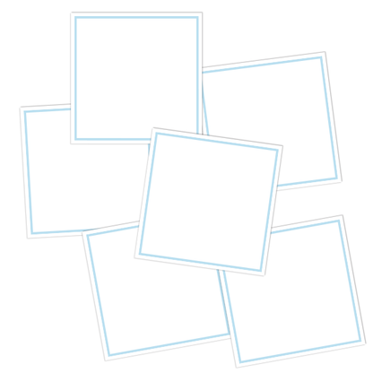 White Write-On Framed Pantry Labels