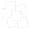 White Write-On Framed Pantry Labels