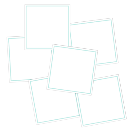 White Write-On Framed Pantry Labels