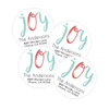 Joyful Holiday Return Address Labels