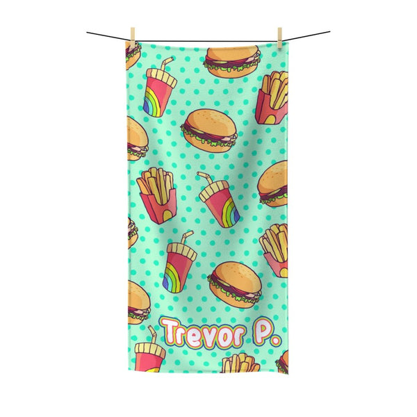 Fries and Stuff Beach Towel