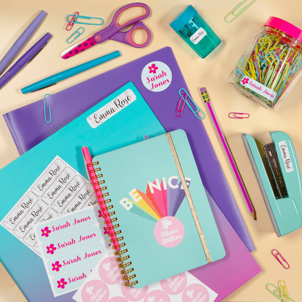 Name Labels for Kids | Personalized School Labels & Stickers – LabelDaddy