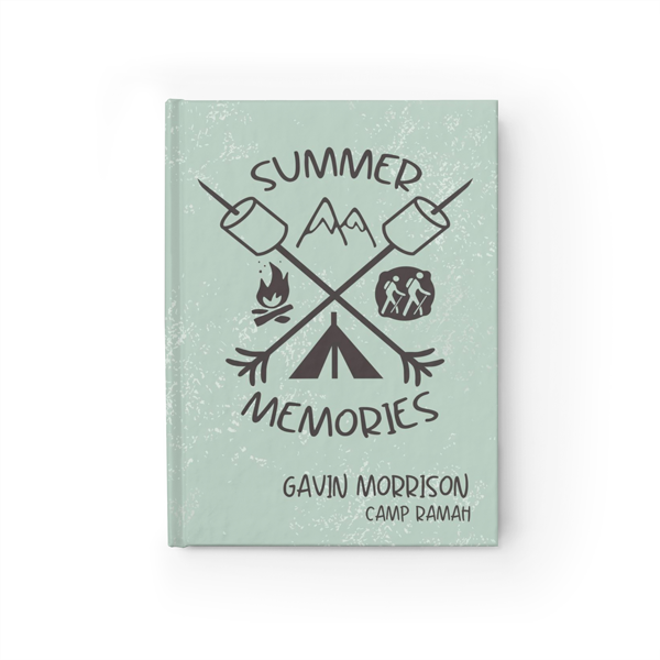 Smores N' Memories Journal in Mint Front Cover