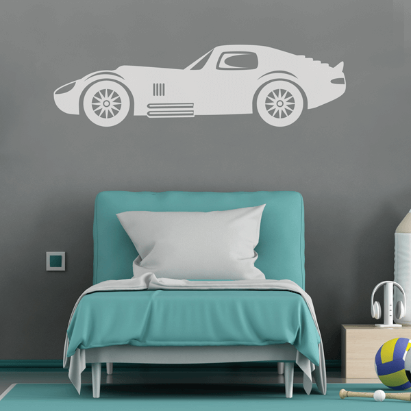 Vinyl Sports Car Wall Decal