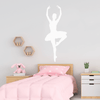 Vinyl Pirouette Pose Ballet Wall Decal