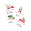 Retro Holiday Gift Labels