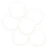 White Write-On Round Pantry Labels