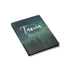 Misty Forest Journal in Script Font Side View