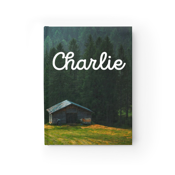Cabin Dreams Journal with Script Font Front Cover