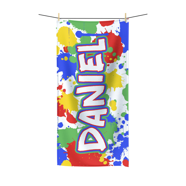 Paintball Beach Towel