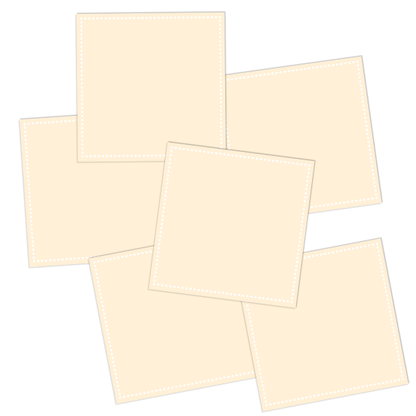 Square Write-On Pantry Labels