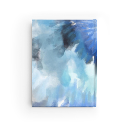 Blue Tie-Dye Journal