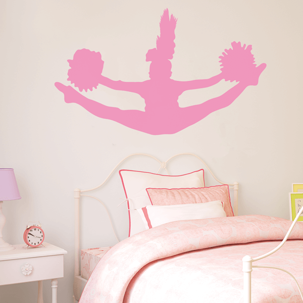 Toe Touch Cheer Decal