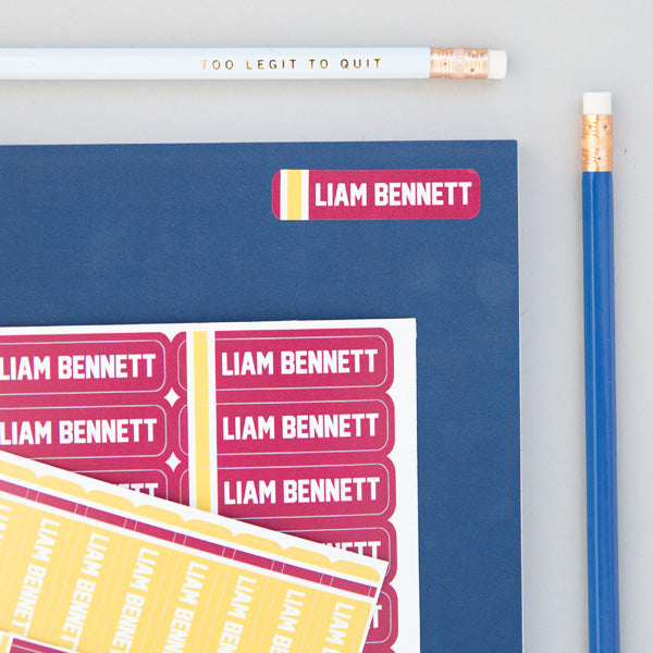 Label Daddy: Stick-on Name Labels For Kids | Personalized & Durable ...