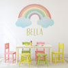 Watercolor Rainbow Wall Decal