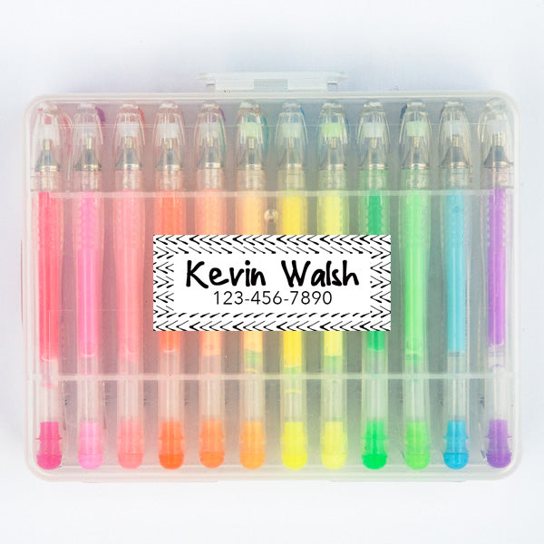 Contact Labels & Stickers | Personalized Name & Phone Labels – LabelDaddy