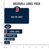 MLB Baseball Label Pack