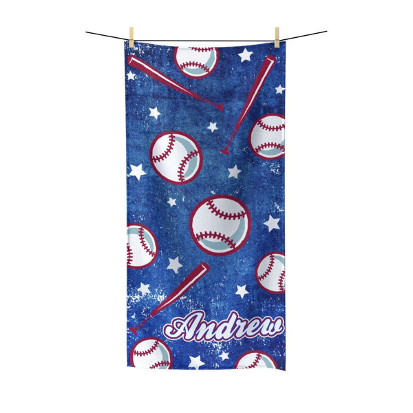 Baseball Beach Towel