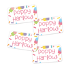 Tween Ice Pops Design Extra Small Clothing Labels