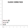 Ruler Sizing of Classic Combo Pack