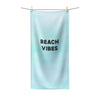Horizontal Custom Quote Beach Towel