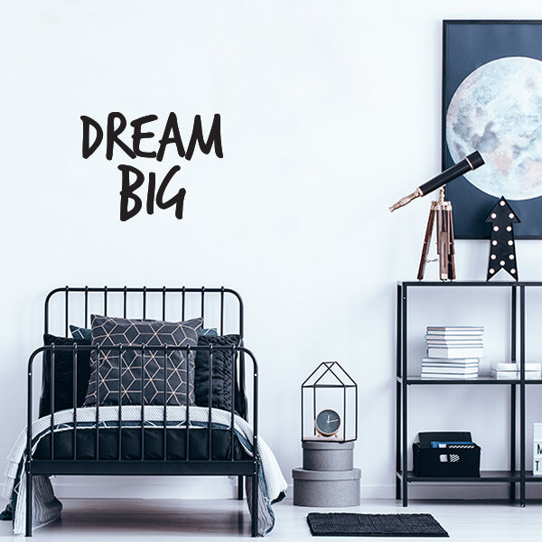 Dream Big Quote Wall Decal