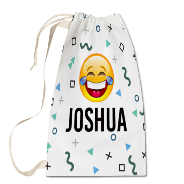 Happy Emoji Laundry Bag