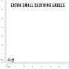 X-Small Clothing Labels