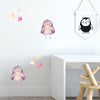 Little Owls Wall Decal Set